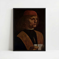 Framed Canvas - Framed canvas in black frame