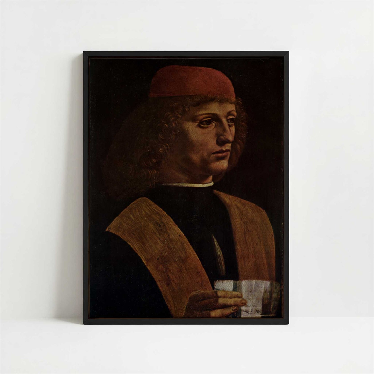 Framed Canvas - Framed canvas in black frame