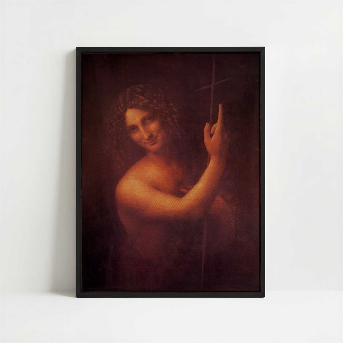 Framed Canvas - Framed canvas in black frame