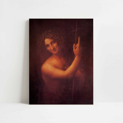 St. John the Baptist (c.1509) by Leonardo da Vinci – Art Print - Unframed art print
