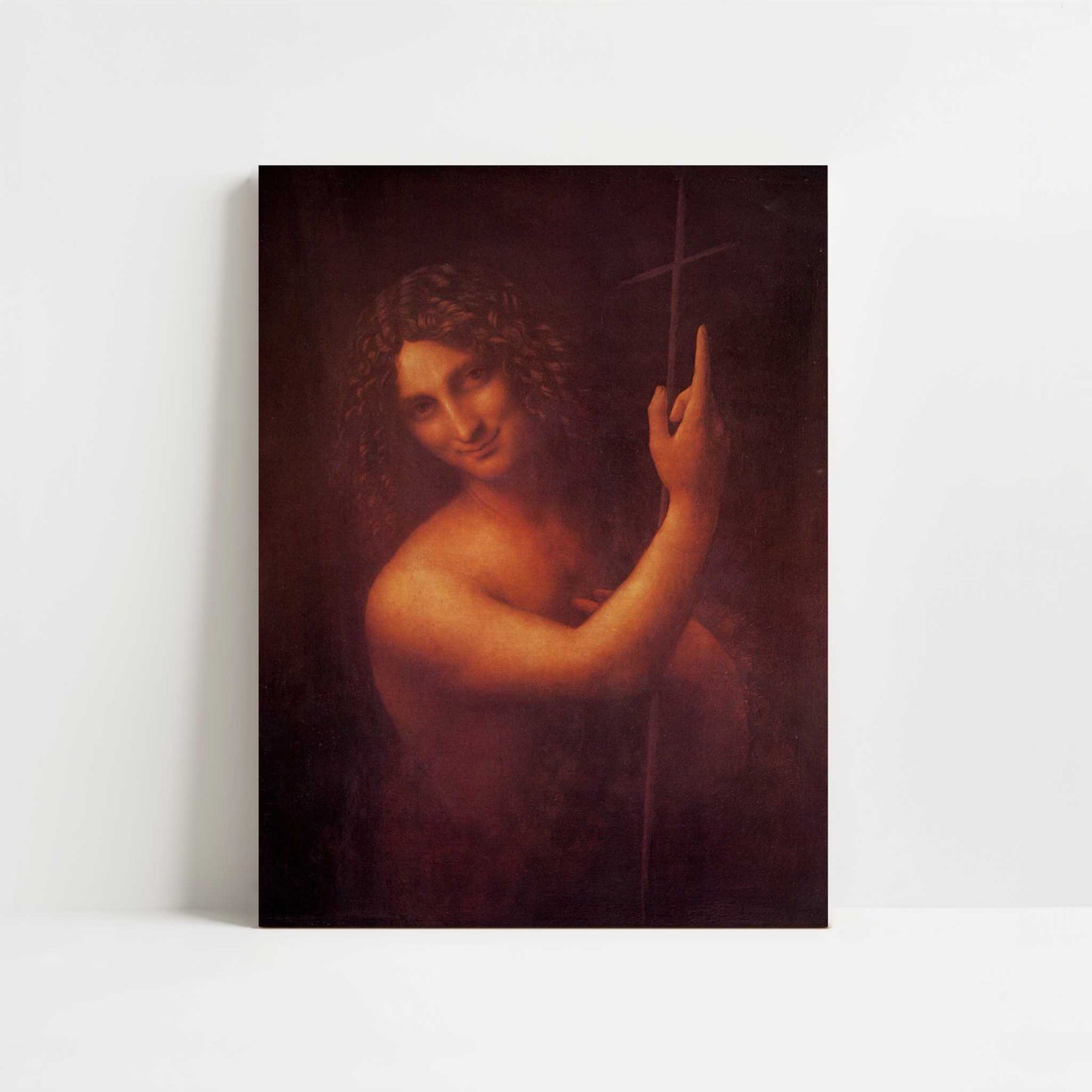 St. John the Baptist (c.1509) by Leonardo da Vinci – Art Print - Unframed art print