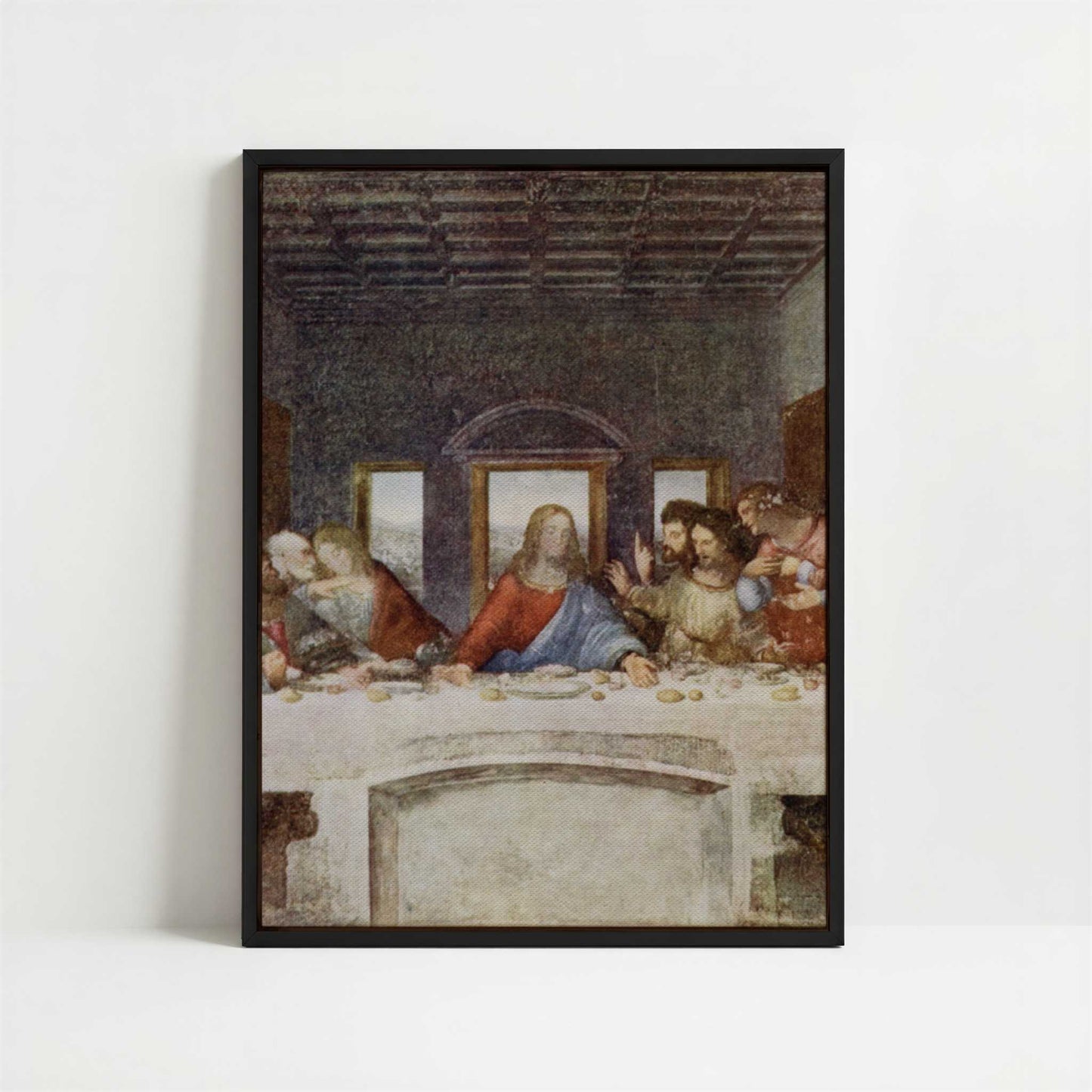 Framed Canvas - Framed canvas in black frame