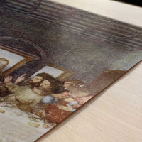 The Last Supper (1490s) by Leonardo da Vinci – Art Print - Close-up detail of the art print