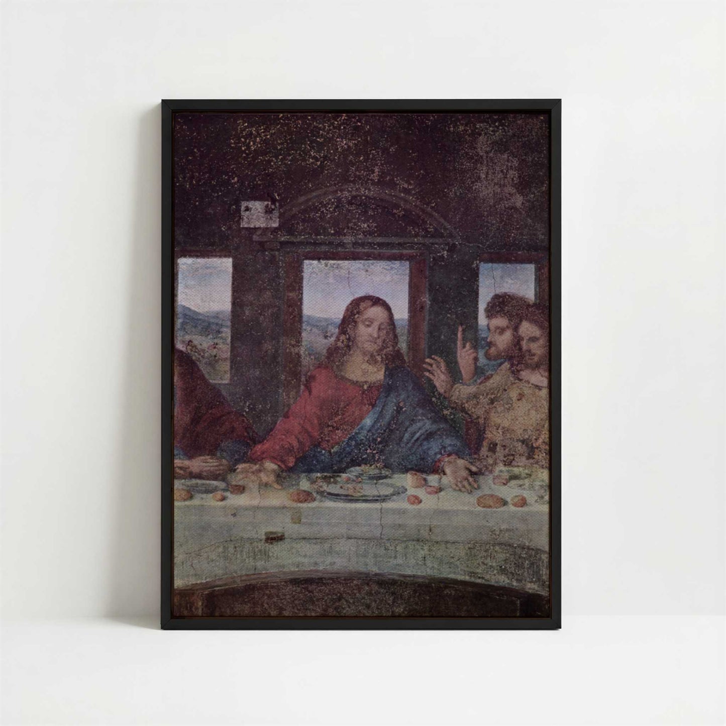 Framed Canvas - Framed canvas in black frame