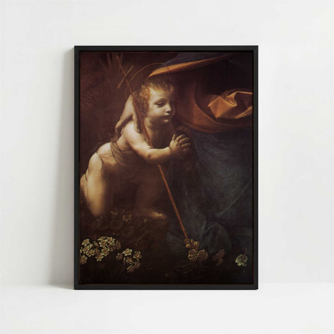 Framed Canvas - Framed canvas in black frame