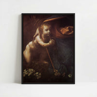 Framed Canvas - Framed canvas in black frame