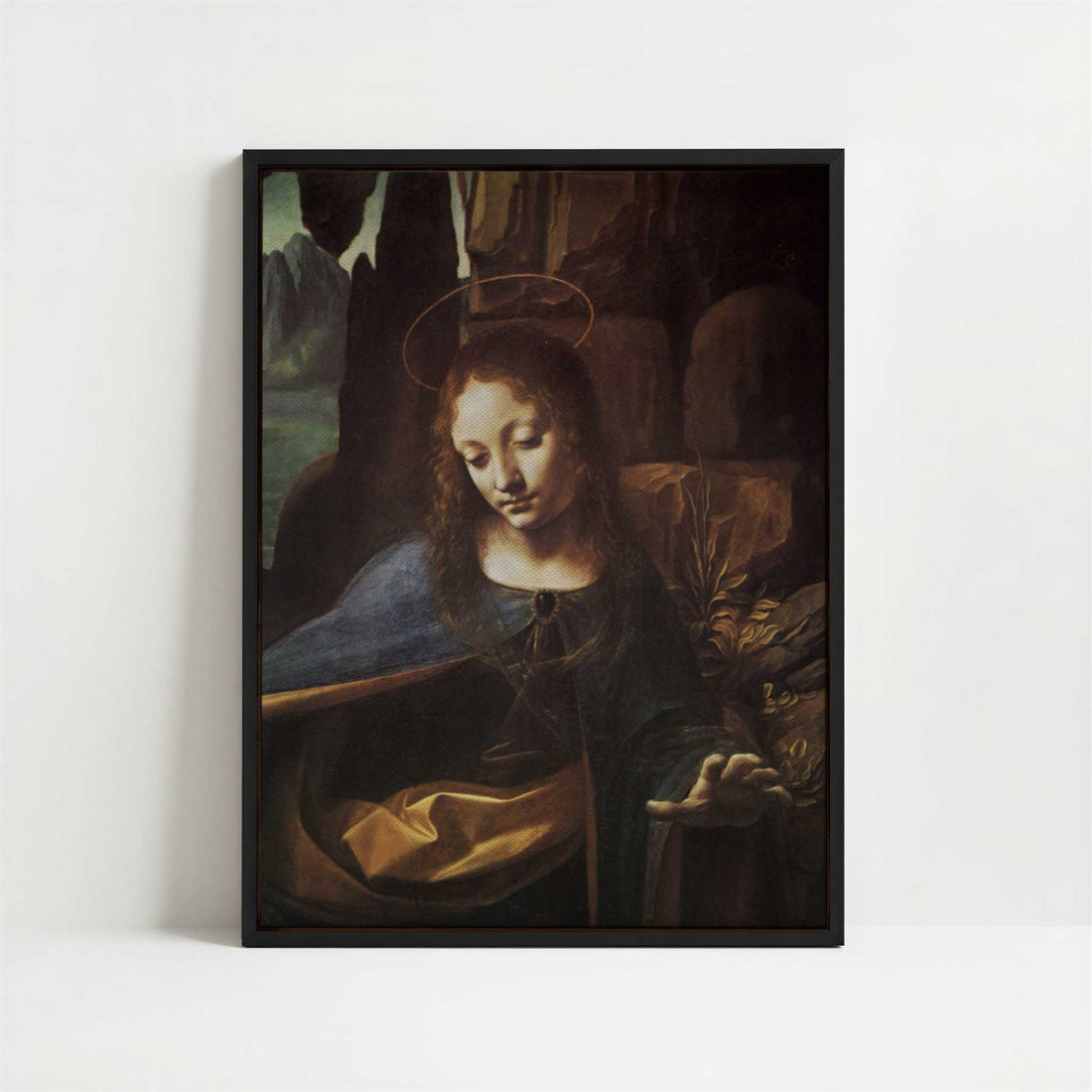 Framed Canvas - Framed canvas in black frame