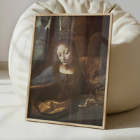The Virgin of the Rocks (1495-1506) by Leonardo da Vinci – Art Print - Interior inspiration