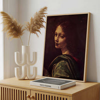 Framed Canvas - Framed canvas in a stylish interior setting