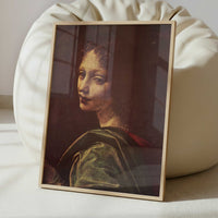 The Virgin of the Rocks (1483) by Leonardo da Vinci – Art Print - Interior inspiration