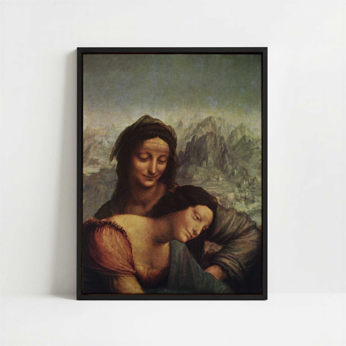 Framed Canvas - Framed canvas in black frame