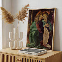 Framed Canvas - Framed canvas in a stylish interior setting