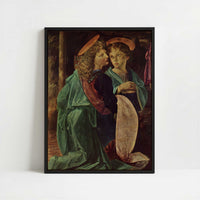 Framed Canvas - Framed canvas in black frame