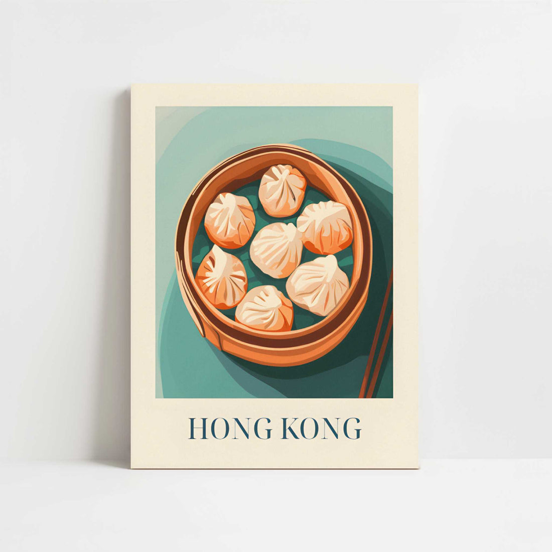 Dim Sum from Hong Kong, Hong Kong - Art Print - Unframed art print