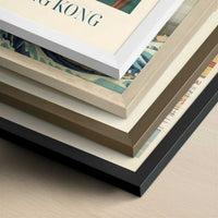 Dim Sum from Hong Kong, Hong Kong - Art Print - Close-up detail of the different frames