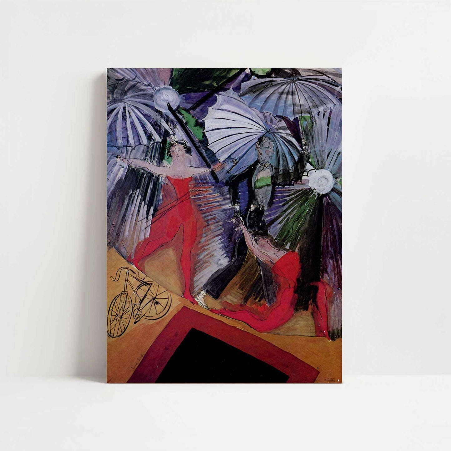 Acrobats (1922) by Raoul Dufy – Art Print - Unframed art print