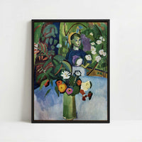 Framed Canvas - Framed canvas in black frame