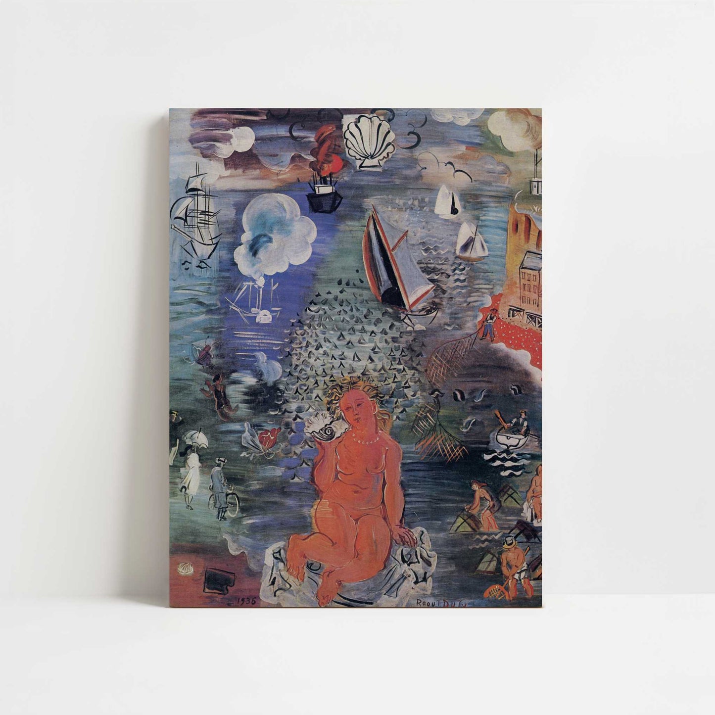 Amphitrite (1936) by Raoul Dufy – Art Print - Unframed art print