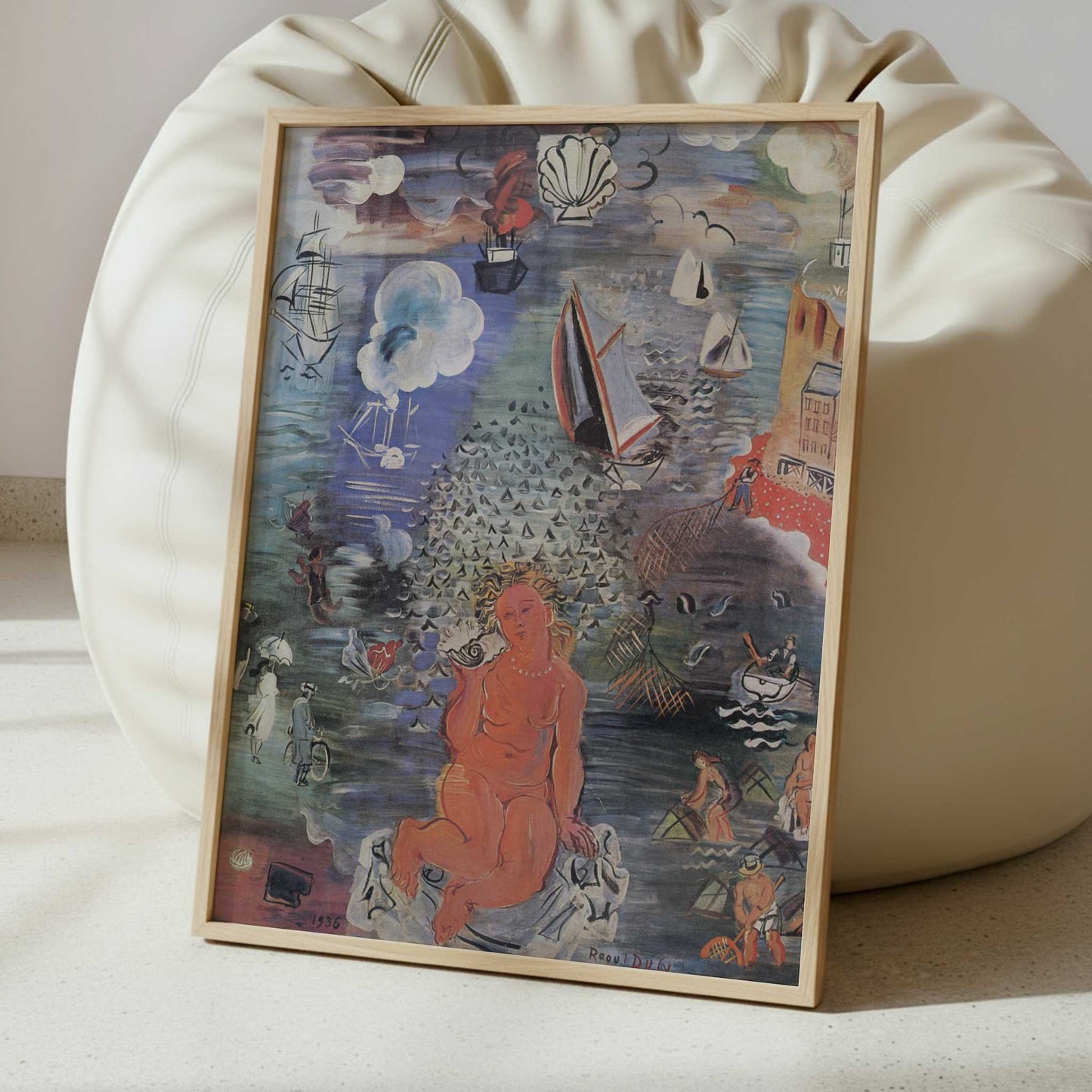 Amphitrite (1936) by Raoul Dufy – Art Print - Interior inspiration