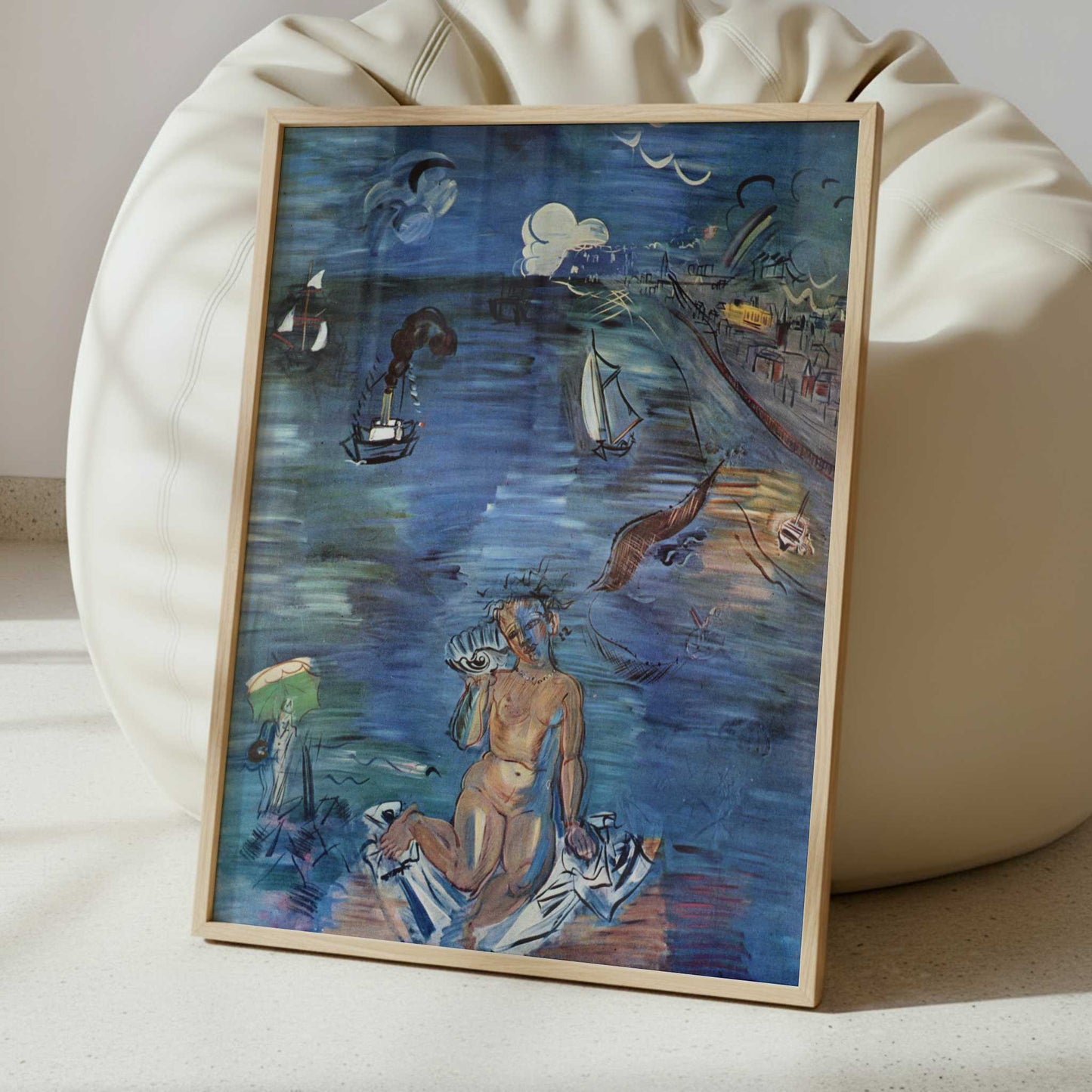 Amphitrite (1943) by Raoul Dufy – Art Print - Interior inspiration