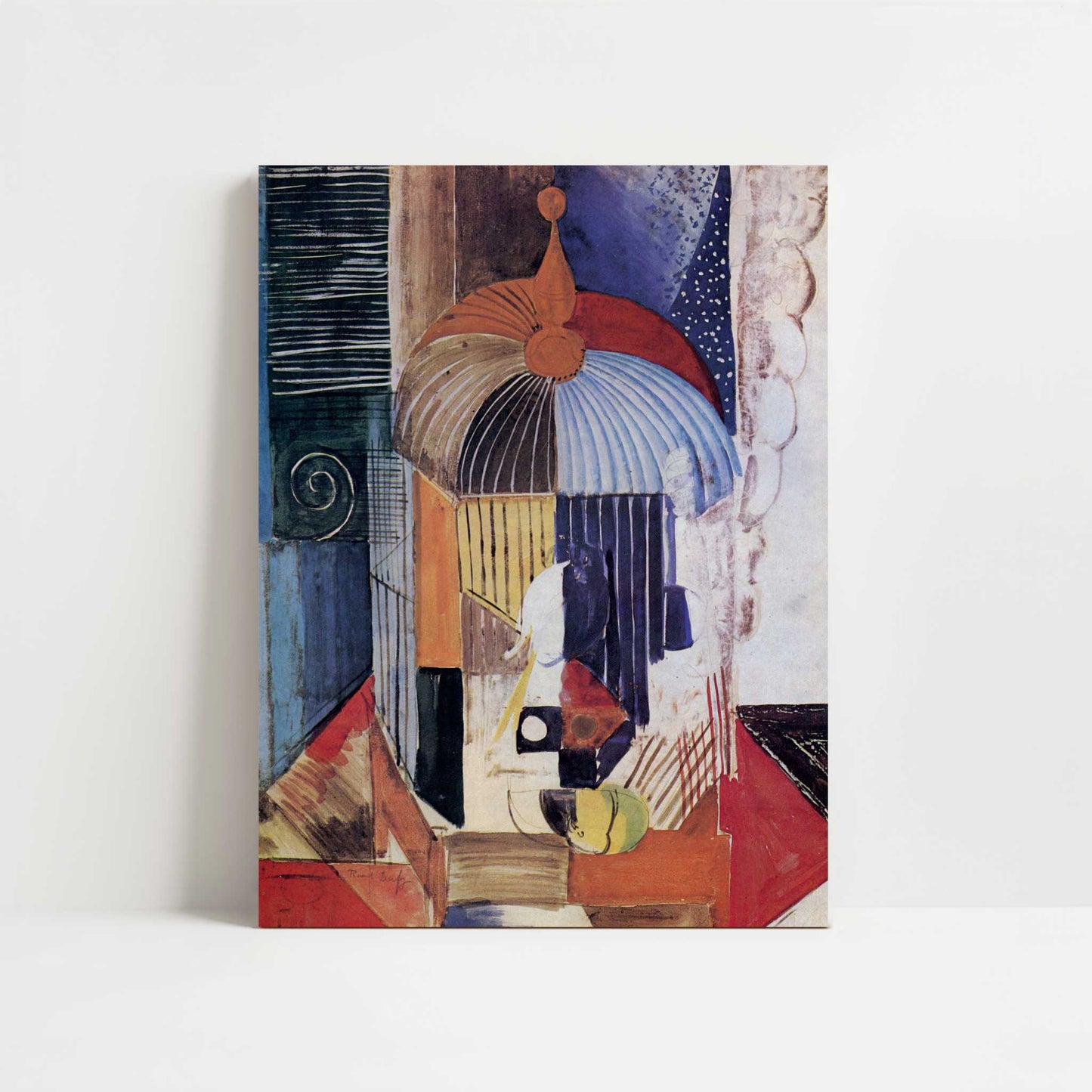 Birdcage (1914) by Raoul Dufy – Art Print - Unframed art print
