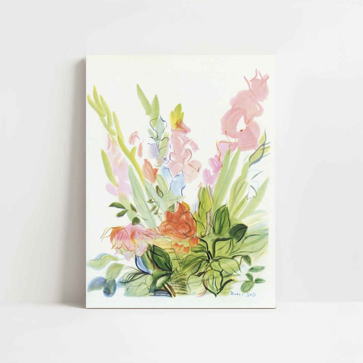 Gladioli (1942) by Raoul Dufy – Art Print - Unframed art print