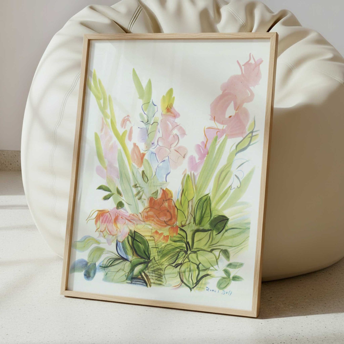 Gladioli (1942) by Raoul Dufy – Art Print - Interior inspiration