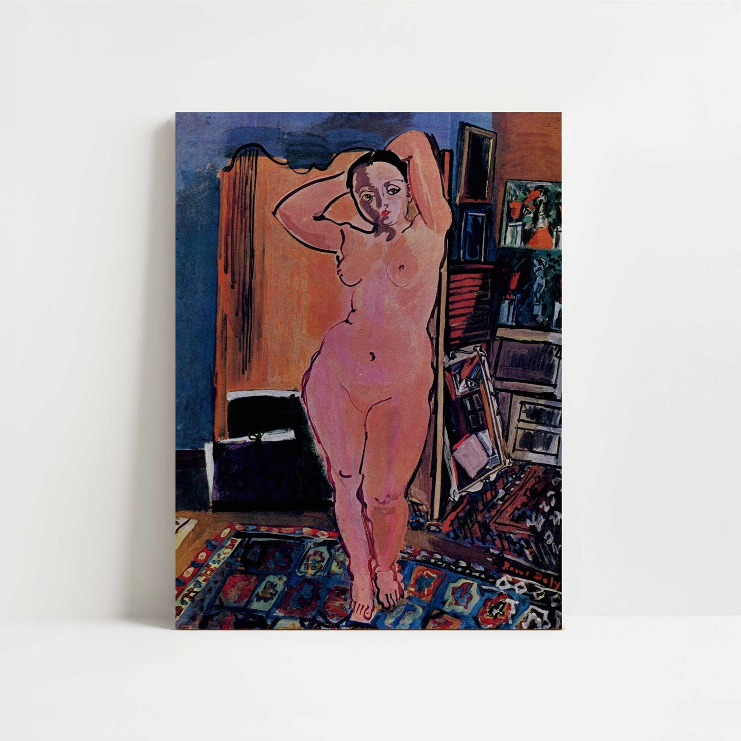 Nude (1928) by Raoul Dufy – Art Print - Unframed art print