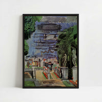 Framed Canvas - Framed canvas in black frame