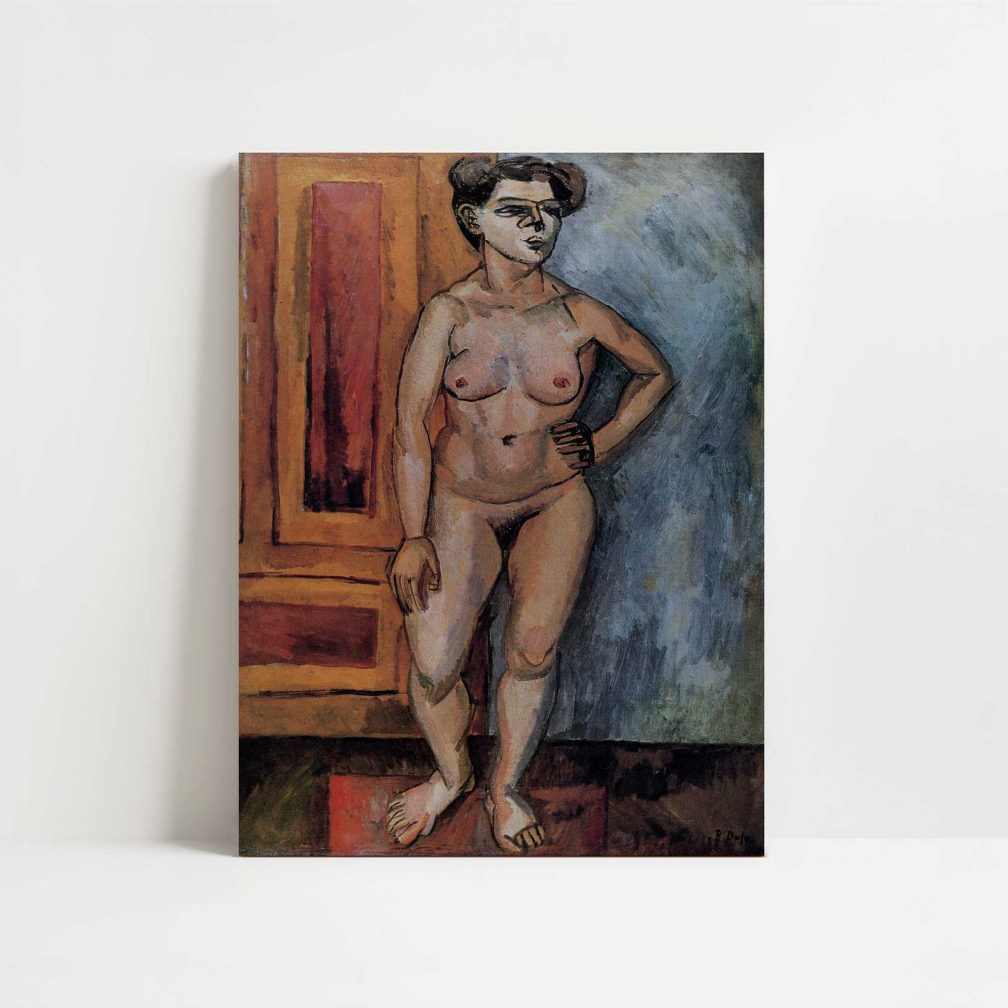 Standing Nude (1909) by Raoul Dufy – Art Print - Unframed art print