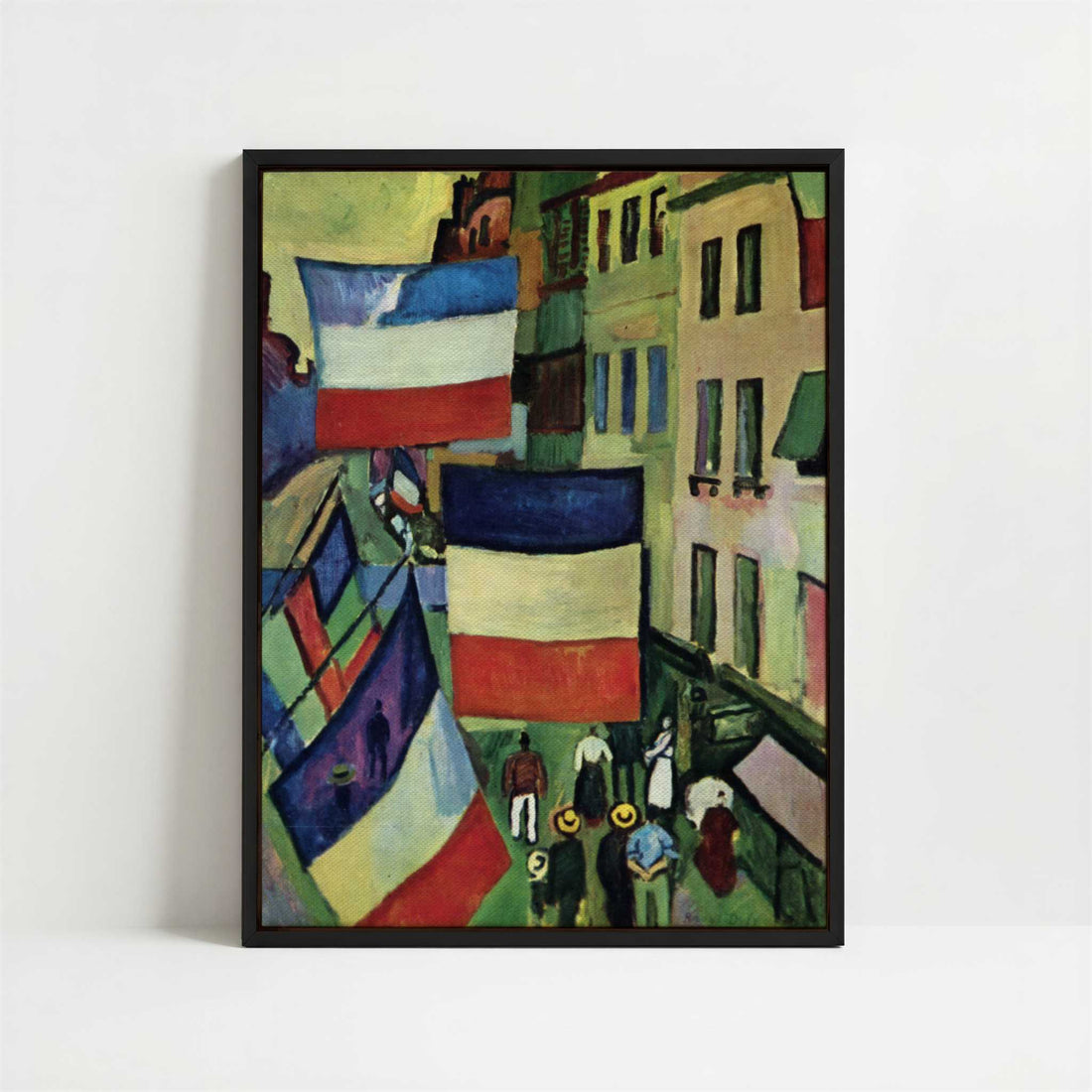 Framed Canvas - Framed canvas in black frame