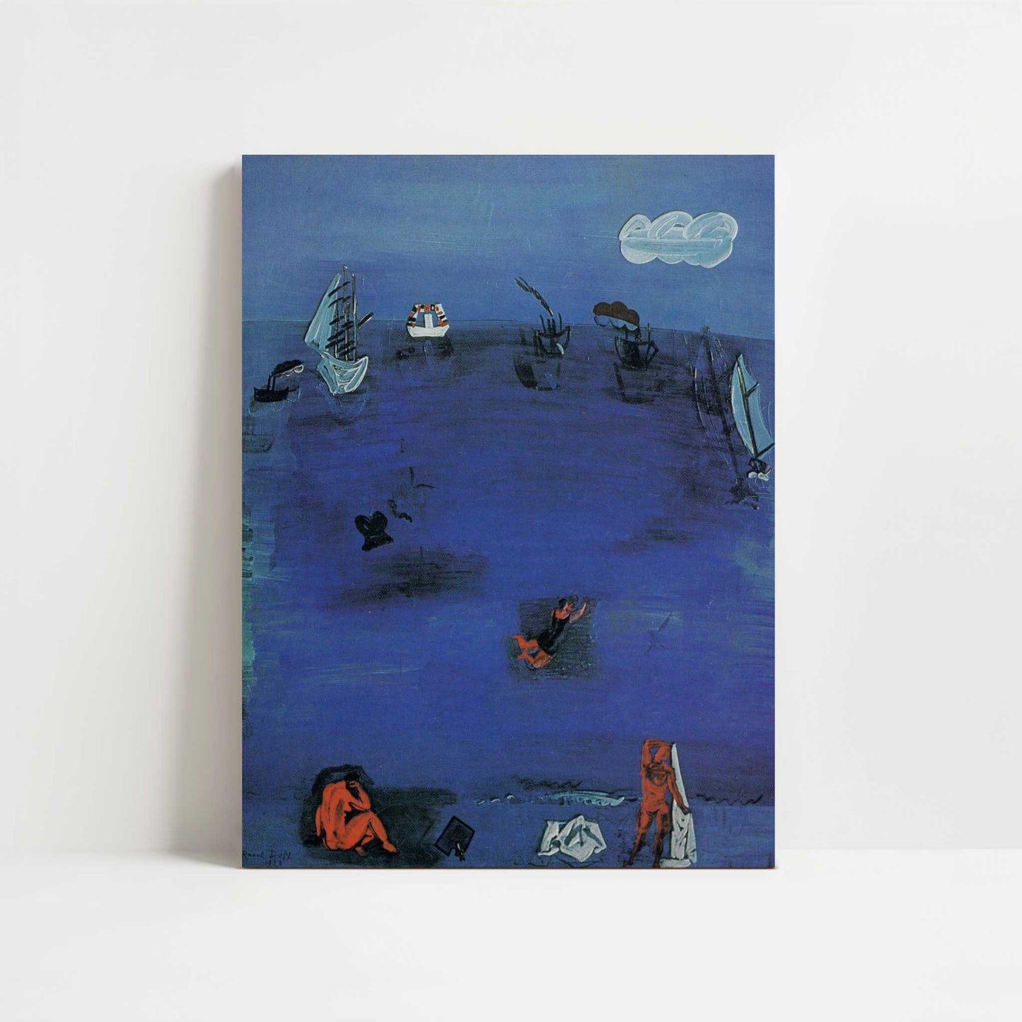 The Mediterranean (1923) by Raoul Dufy – Art Print - Unframed art print