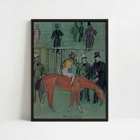 Framed Canvas - Framed canvas in black frame