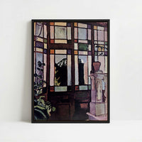 Framed Canvas - Framed canvas in black frame
