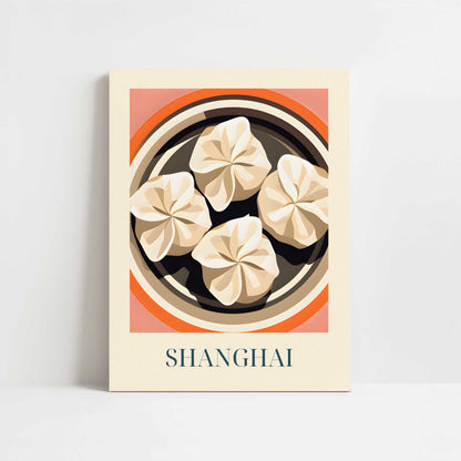 Dumplings from Shanghai, China - Art Print - Unframed art print