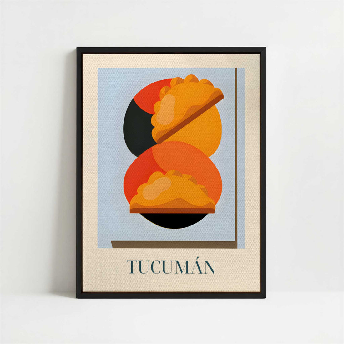 Framed Canvas - Framed canvas in black frame