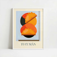 Empanadas from Tucumán, Argentina - Art Print - Art print in white frame