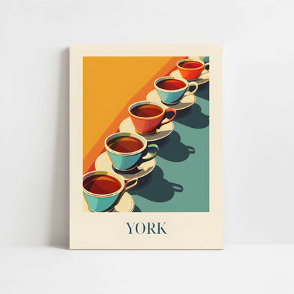 Tea from York, England - Art Print - Unframed art print