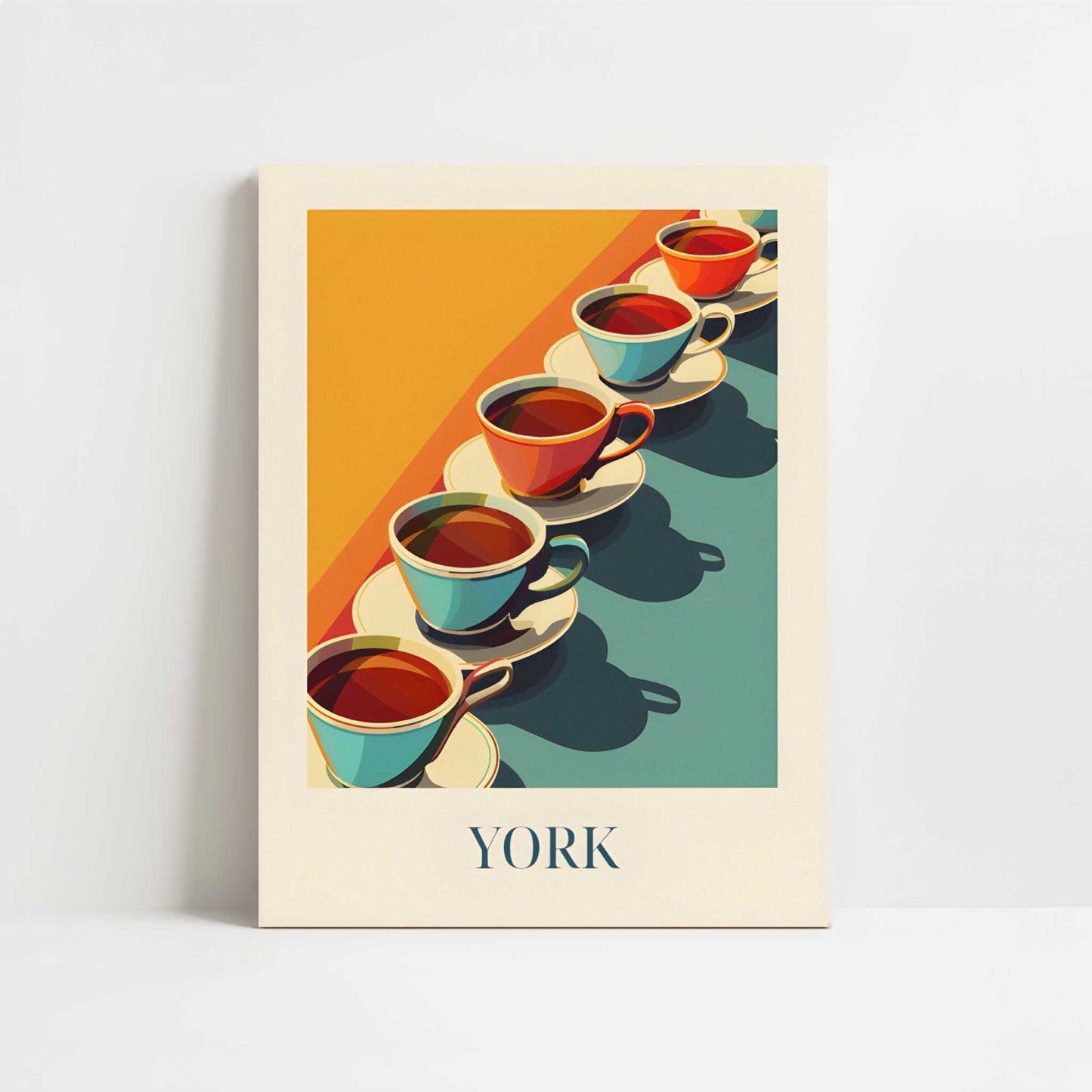 Tea from York, England - Art Print - Unframed art print
