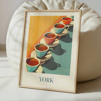 Tea from York, England - Art Print - Interior inspiration
