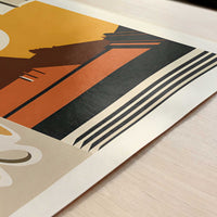 Espresso from Trieste, Italy - Art Print - Close-up detail of the art print