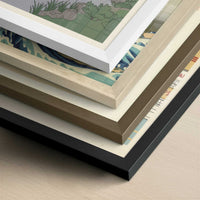 Golden Stillness at the Golden Pavilion in Kyoto - Art Print - Close-up detail of the different frames