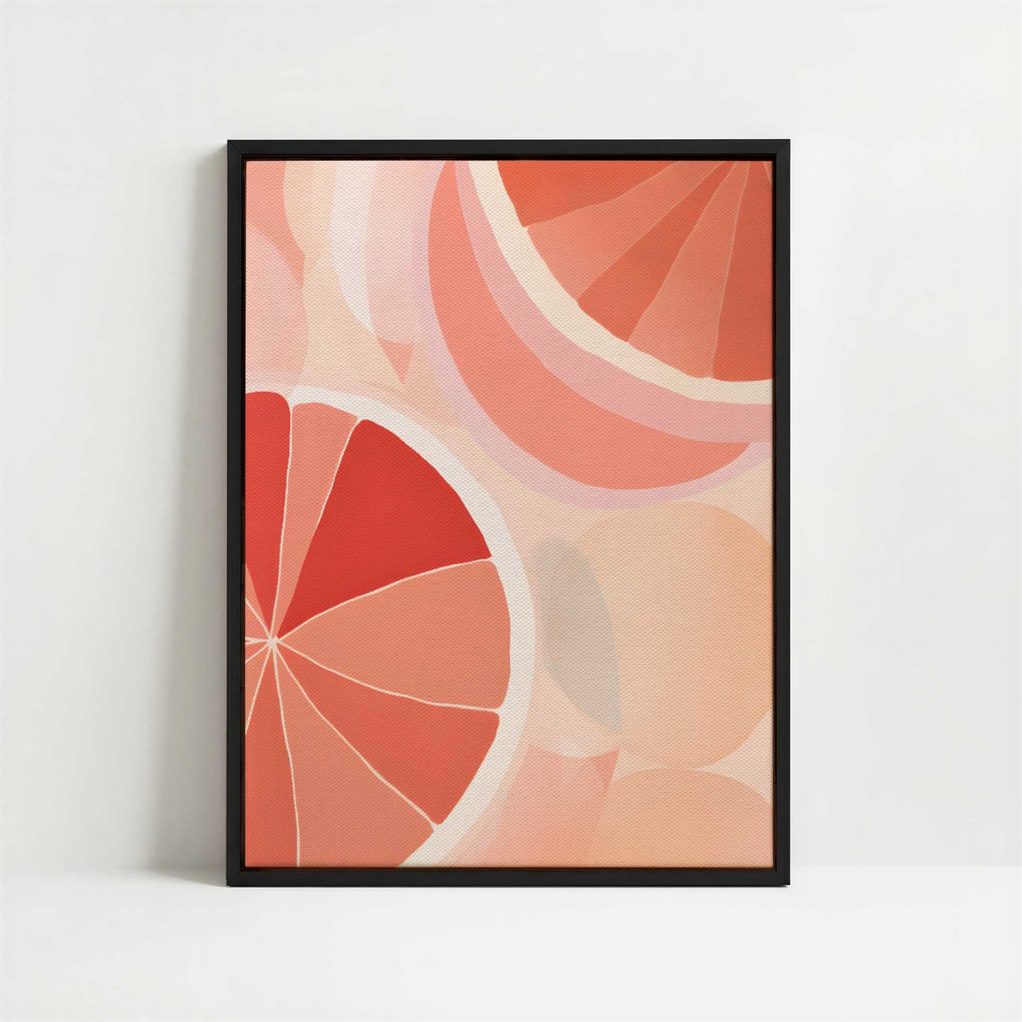 Framed Canvas - Framed canvas in black frame