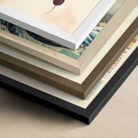 Grapes in Bohemian Style - Art Print - Close-up detail of the different frames