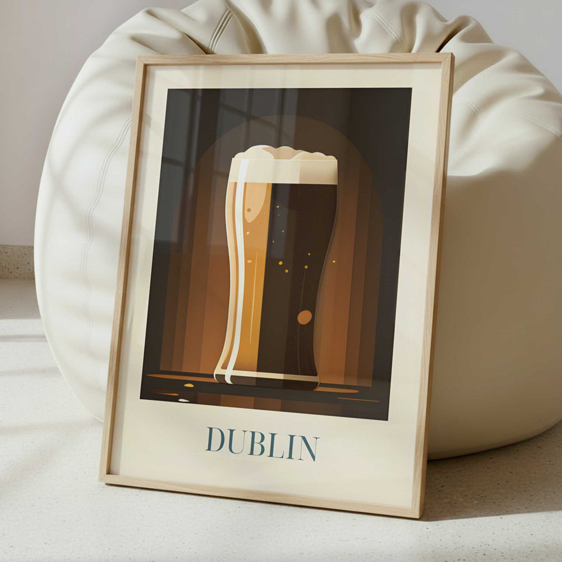 Guinness beer from Dublin, Ireland - Art Print - Interior inspiration