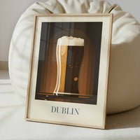 Guinness beer from Dublin, Ireland - Art Print - Interior inspiration