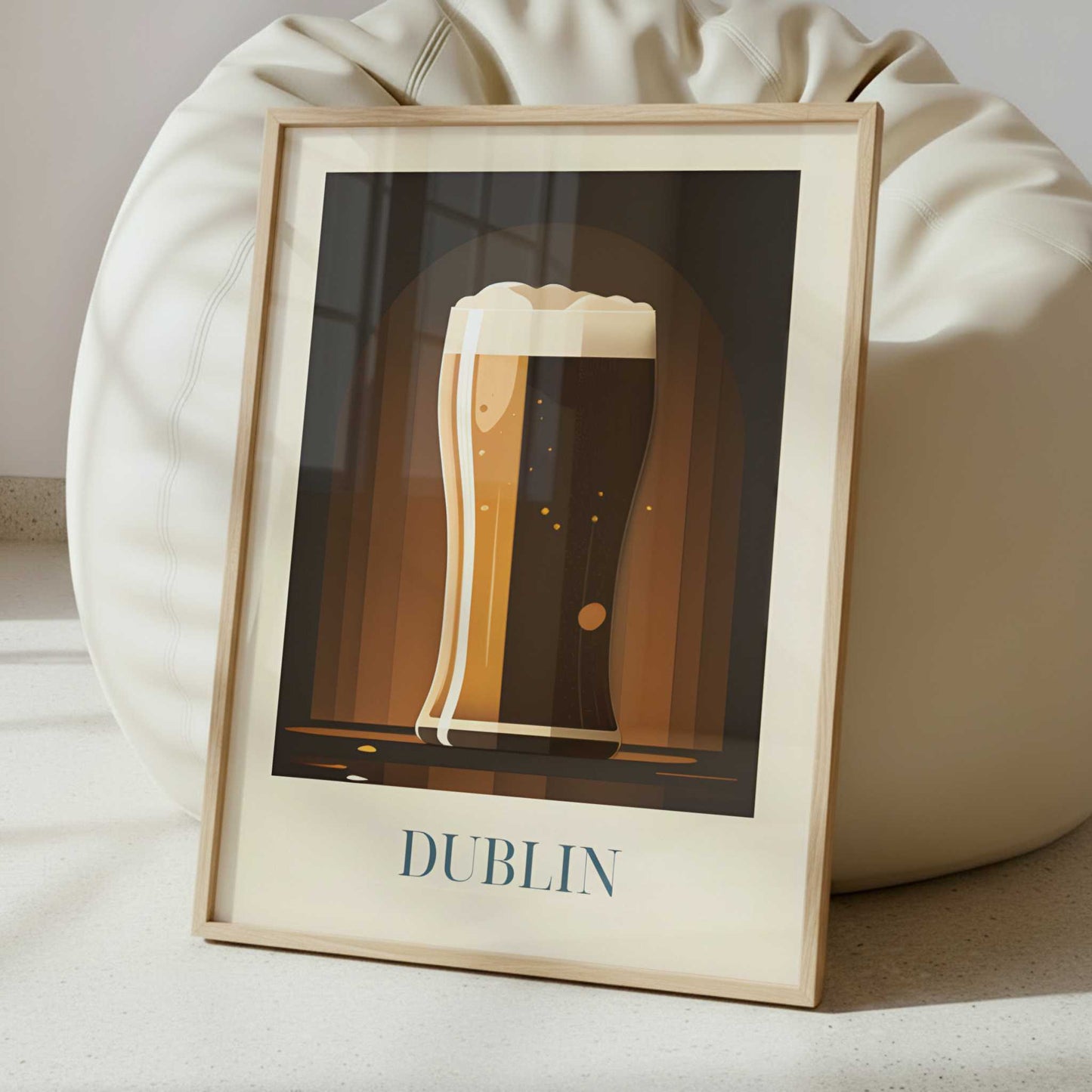 Guinness beer from Dublin, Ireland - Art Print - Interior inspiration