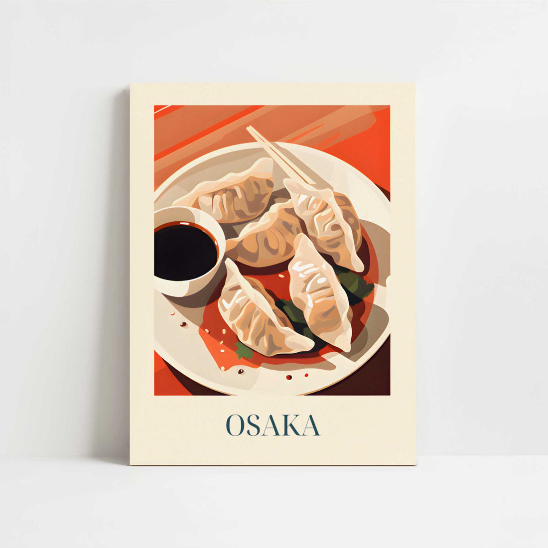 Gyoza from Osaka, Japan - Art Print - Unframed art print
