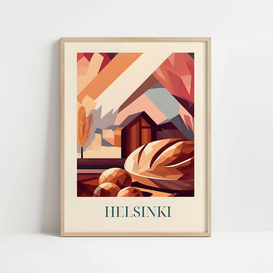 Poster - Rye bread from Helsinki, Finland