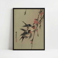 Framed Canvas - Framed canvas in black frame